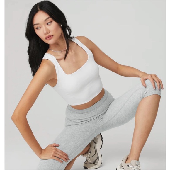 Alo Ribbed Bra Tank - Picture 3 of 9